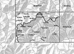 Swisstopo - Landeskarte Schweiz - 292 Courmayeur, 1:50000